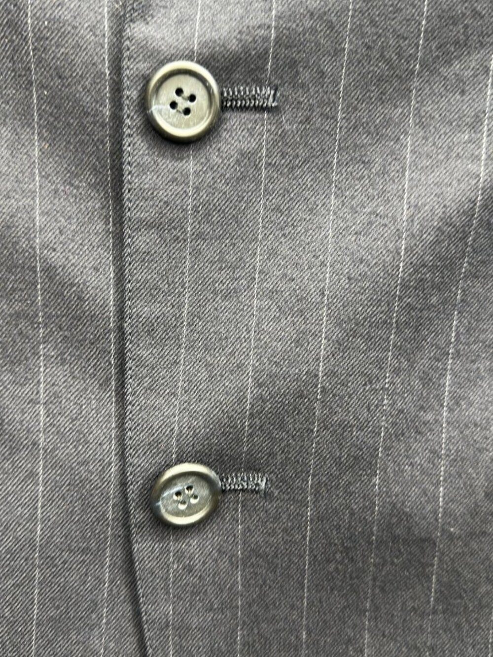 Cricketeer Frederick & Nelson Blazer Navy Pinstripe 100% Pure Wool Tailored USA - Picture 14 of 16